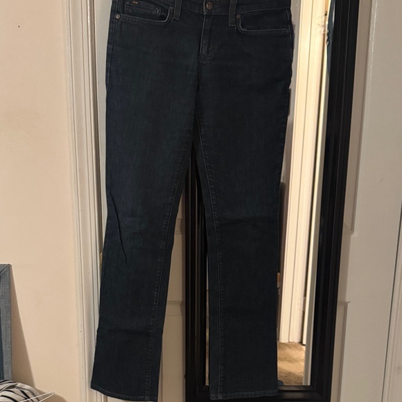 Joe's Jeans Denim - Joe's Jeans Dark Blue Straight Leg Women's Jeans 38” long waist 27”